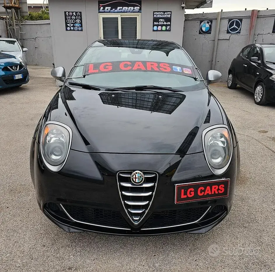 Usata Alfa Romeo MiTo Distinctive 85 CV (62 kW) 2015 Nero Utilitaria