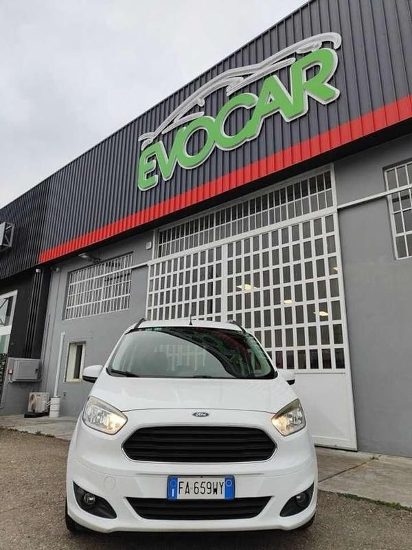 Bianco Usata 2015 Ford Transit Connect Monovolume | 7590 € (Buon prezzo) - Immagine 1/4