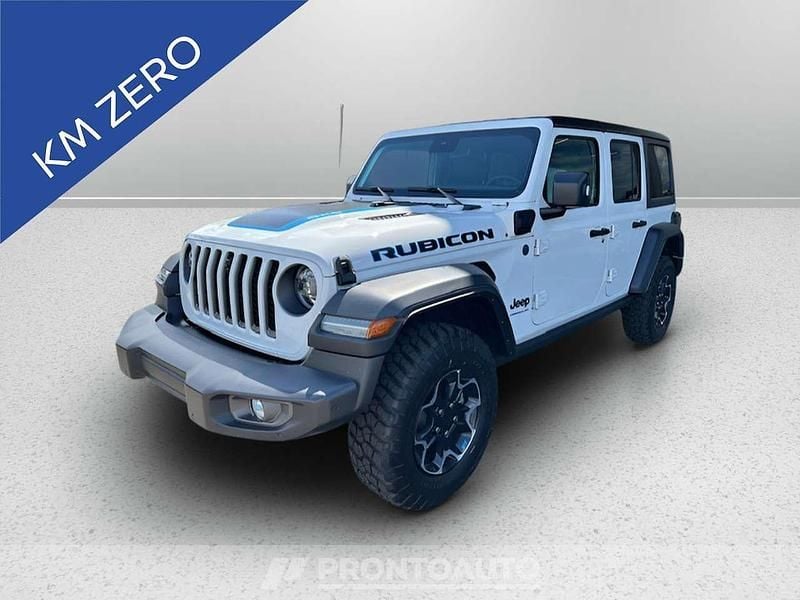 Nuova Jeep Wrangler Unlimited Rubicon 379 CV (278 kW) 2025 Bright white SUV