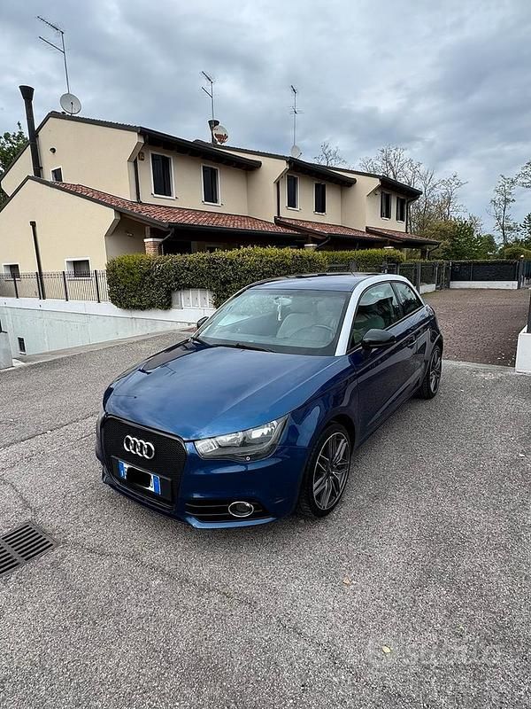 Usata Audi A1 90 CV (66 kW) 2012 Blu Utilitaria