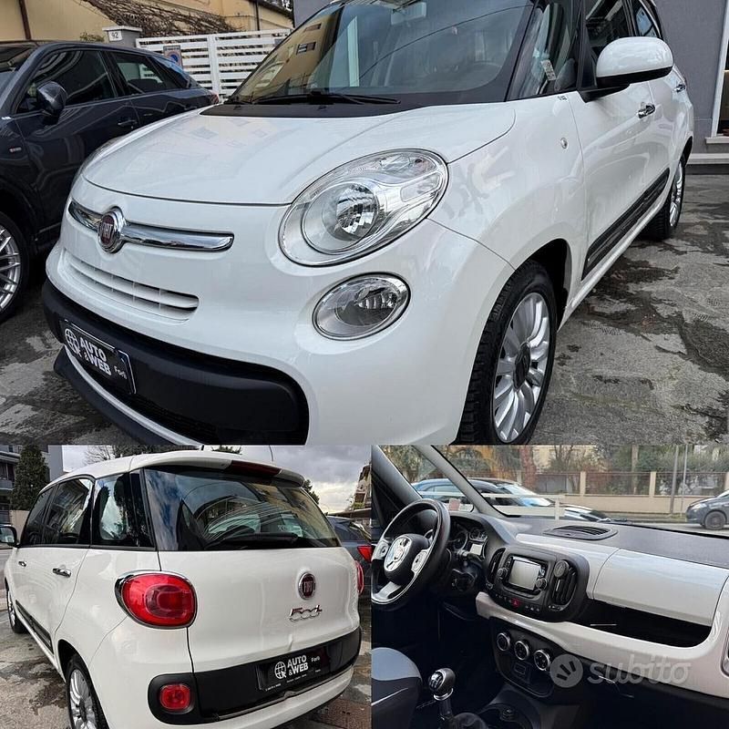 Usata Fiat 500L Lounge 105 CV (77 kW) 2015 Bianco Monovolume