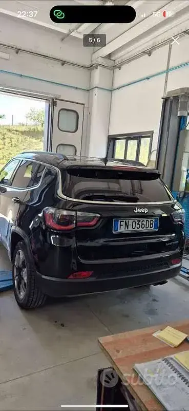 Usata Jeep Compass Longitude 120 CV (88 kW) 2018 Nero SUV