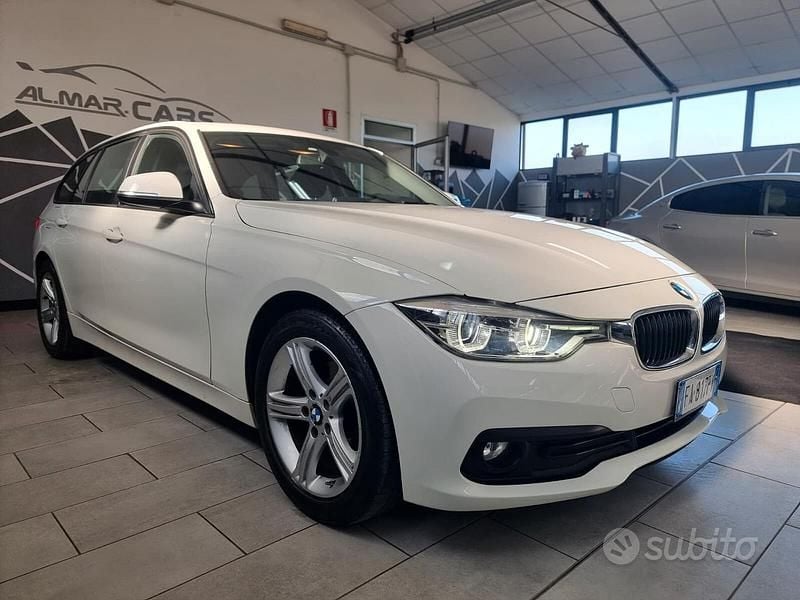 Usata BMW 318 Sport Line 150 CV (110 kW) 2015 Bianco Station wagon