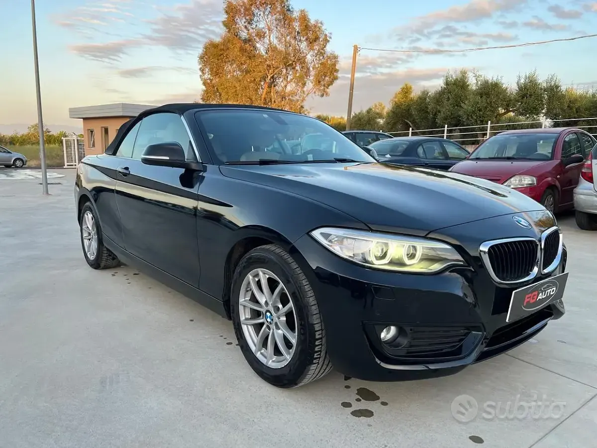 Usata BMW 218 Advantage 136 CV (100 kW) 2015 Cabrio