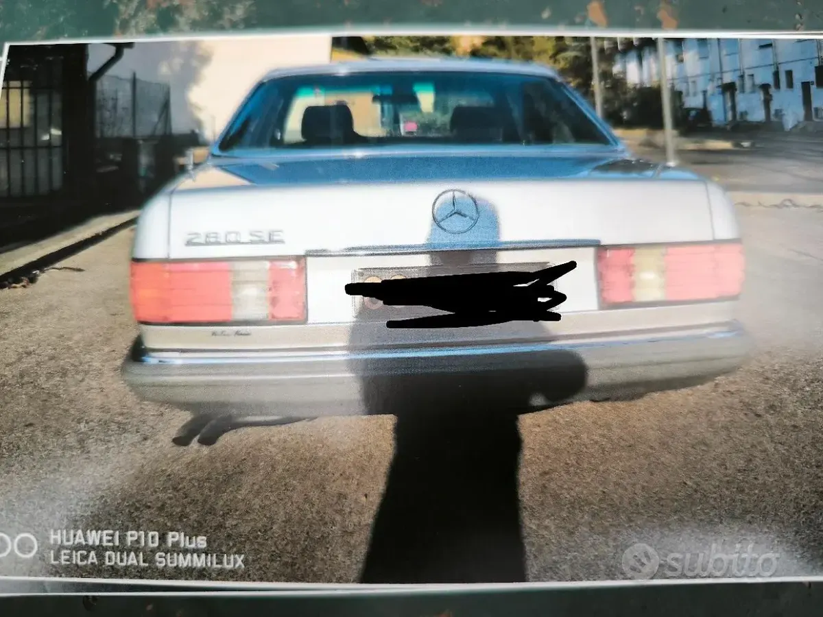 Usata Mercedes 280 185 CV (136 kW) 1982 Grigio Berlina