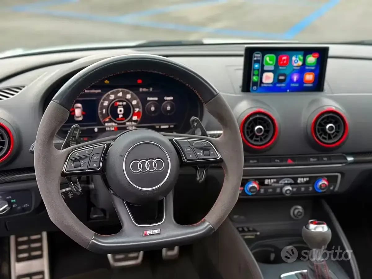 Usata Audi RS3 Sport 400 CV (294 kW) 2020 Bianco Berlina