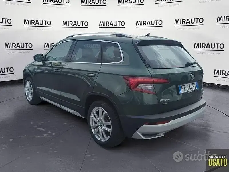 Usata Skoda Karoq 150 CV (110 kW) 2019 Verde SUV