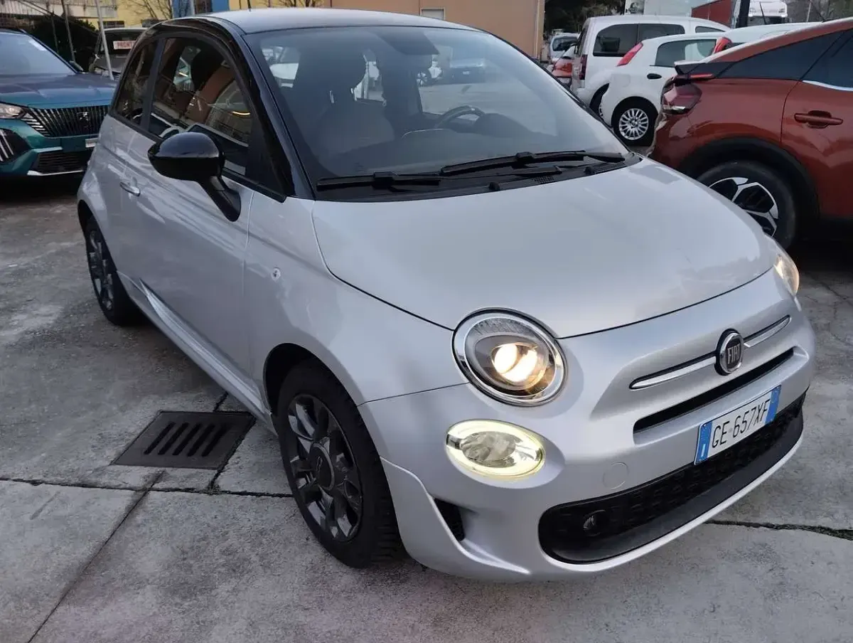Usata Fiat 500 Connect 69 CV (50 kW) 2021 Argento Utilitaria