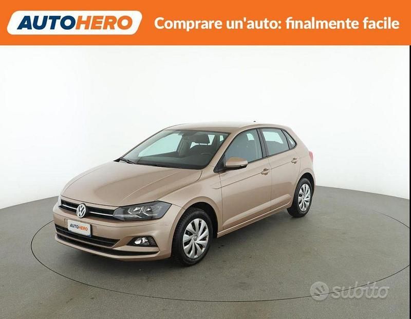 Usata VW Polo Comfortline 95 CV (69 kW) 2018 Oro Utilitaria