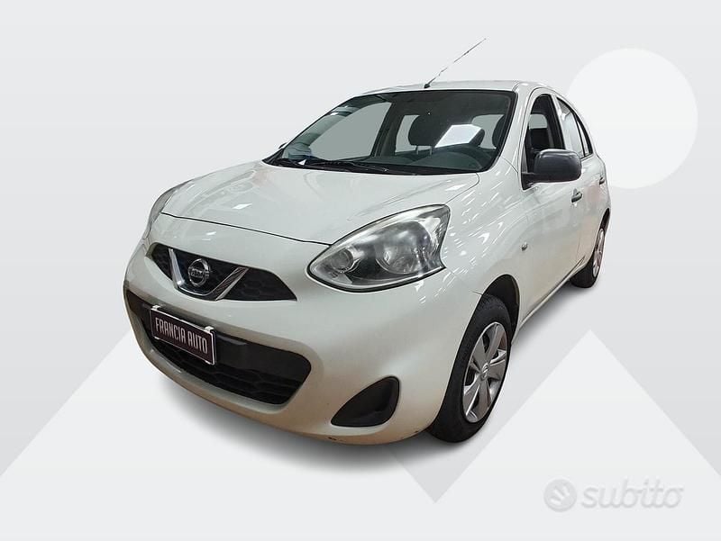 Bianco Usata 2016 Nissan Micra Acenta Utilitaria | 5500 € (Buon prezzo) - Immagine 1/4
