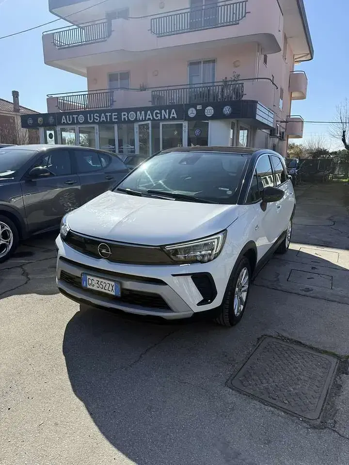 Usata Opel Crossland Elegance 120 CV (88 kW) 2021 Bianco SUV