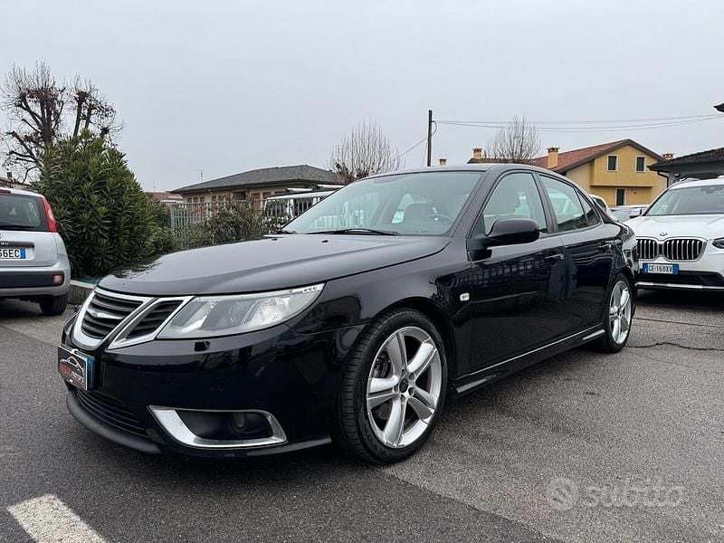 Usata Saab 9-3 Aero 180 CV (132 kW) 2009 Nero Berlina