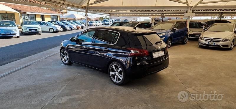 Usata Peugeot 308 Allure 116 CV (85 kW) 2014 Blu Berlina