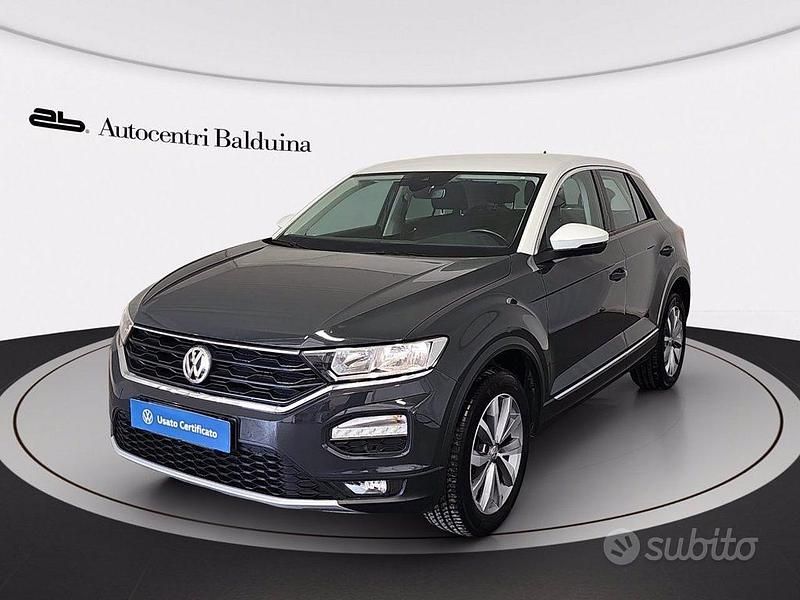 Usata VW T-Roc Style 116 CV (85 kW) 2020 Grigio urano SUV