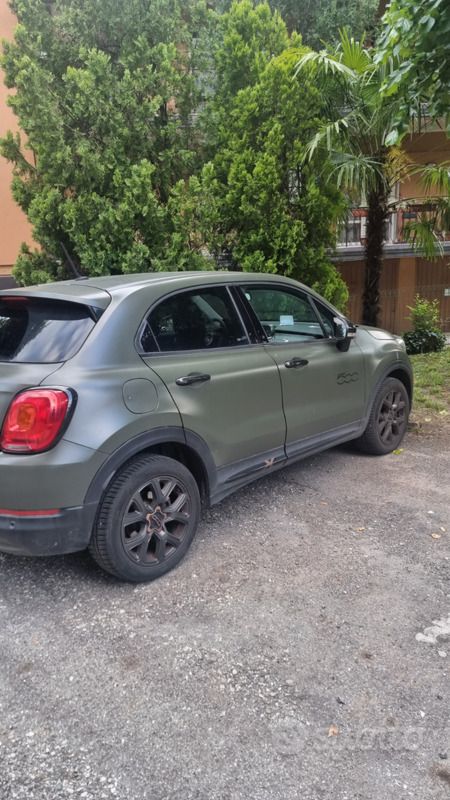 Usata Fiat 500X S 120 CV (88 kW) 2018 Verde SUV