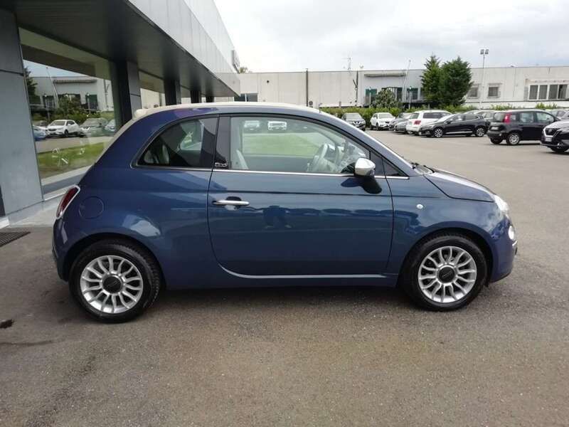 Usata Fiat 500C Rock 95 CV (69 kW) 2013 Blu Cabrio
