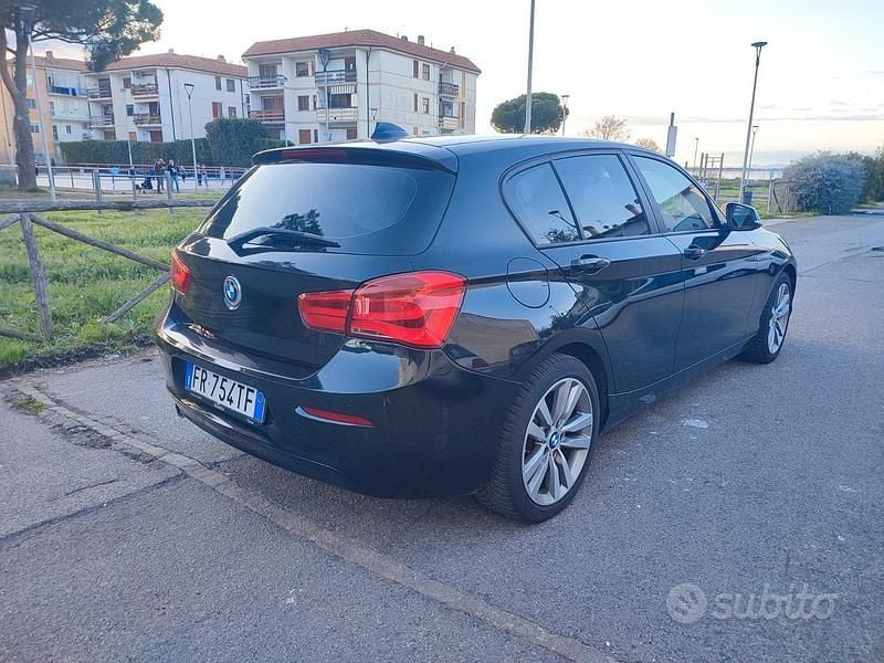 Usata BMW 116 116 CV (85 kW) 2018 Nero Utilitaria