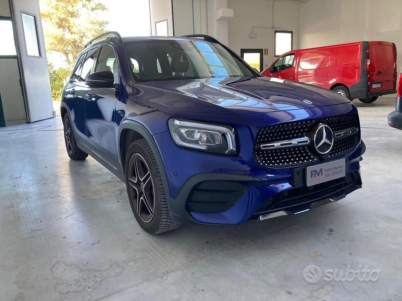Usata Mercedes GLB200 Premium 149 CV (109 kW) 2021 Blu SUV