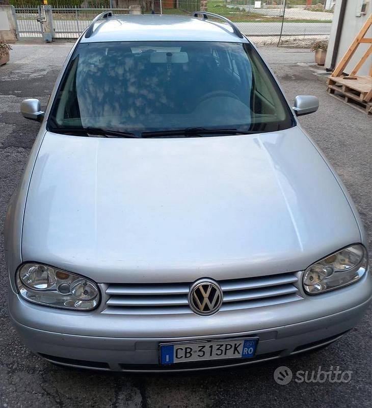 Usata VW Golf IV 130 CV (95 kW) 2002 Grigio Station wagon