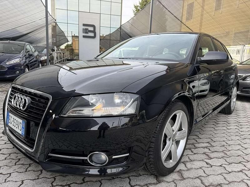 Usata Audi A3 Sportback S-Line 160 CV (117 kW) 2011 Nero Utilitaria