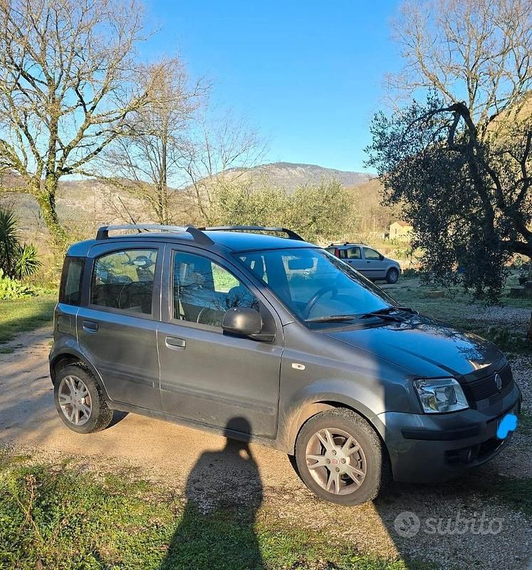 Usata Fiat Panda 75 CV (55 kW) 2012 Grigio Utilitaria