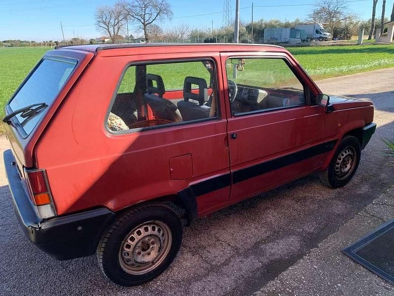 Usata Fiat Panda 68 CV (50 kW) 2002 Rosso Berlina