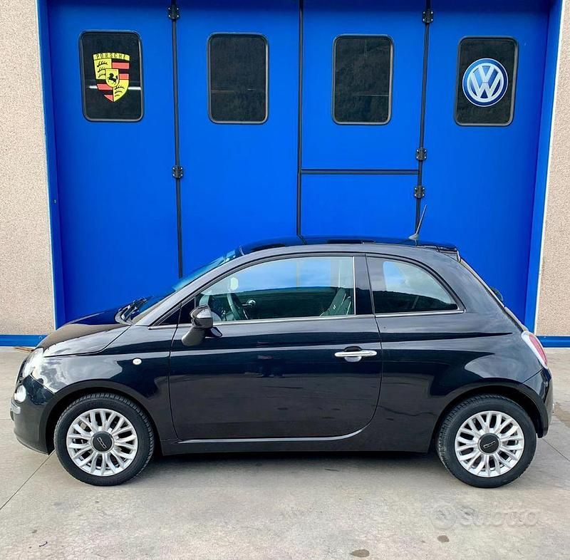 Usata Fiat 500 Lounge 69 CV (50 kW) 2014 Nero perlato Utilitaria