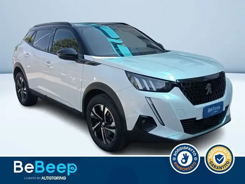 Usata Peugeot 2008 GT 130 CV (95 kW) 2021 Bianco metallizzato SUV