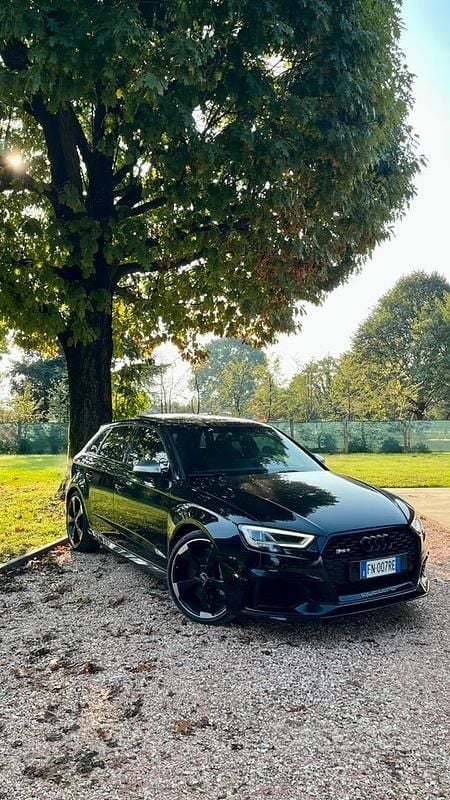 Usata Audi RS3 Exclusive 400 CV (294 kW) 2018 Nero Berlina