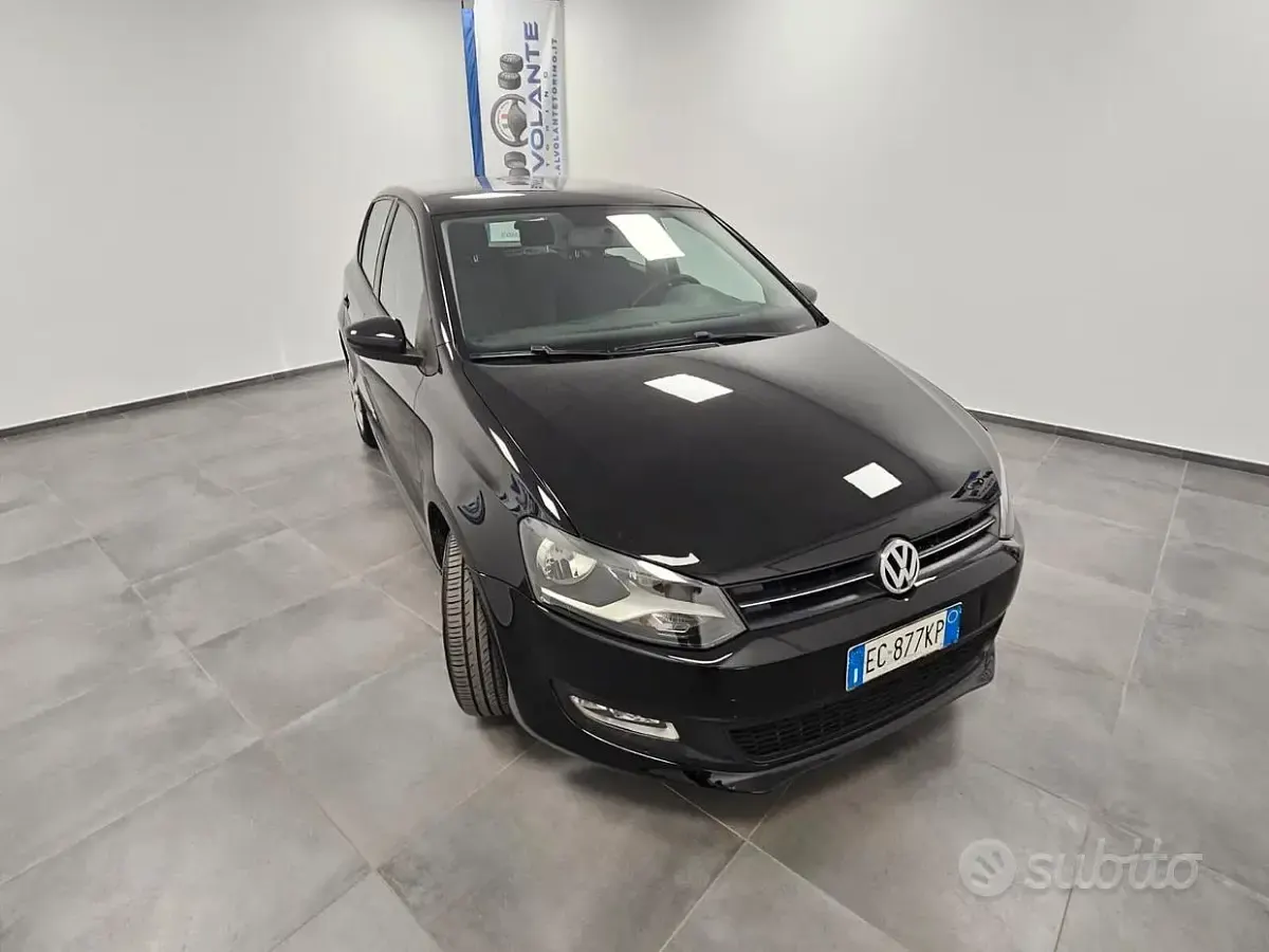 Usata VW Polo Comfortline 86 CV (63 kW) 2010 Nero Utilitaria