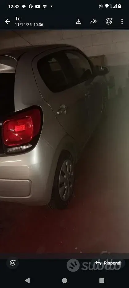 Usata Citroën C1 69 CV (50 kW) 2017 Grigio Utilitaria