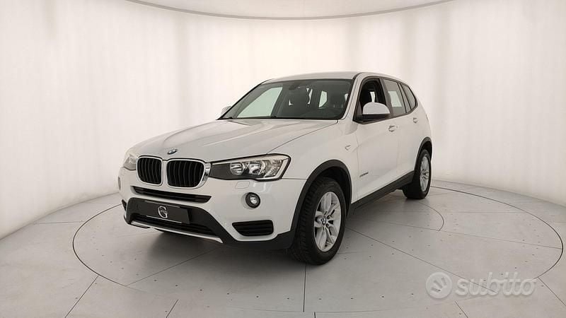 Usata BMW X3 xLine 190 CV (139 kW) 2017 Bianco SUV