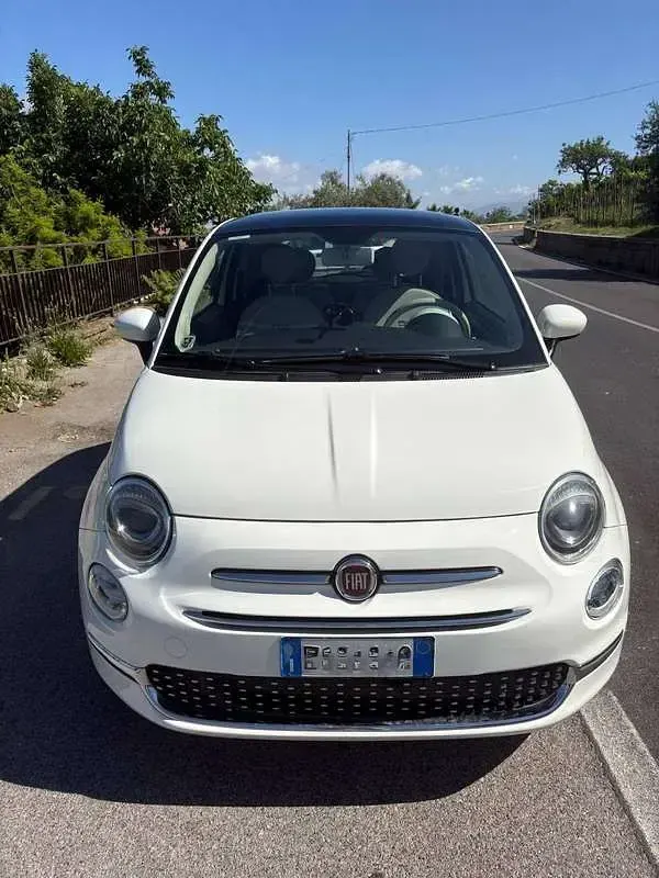 Usata Fiat 500 Lounge 69 CV (50 kW) 2018 Bianco Utilitaria