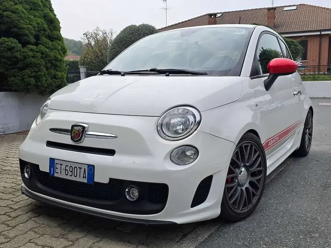 Usata Abarth 595 Competizione 135 CV (99 kW) 2014 Bianco Utilitaria