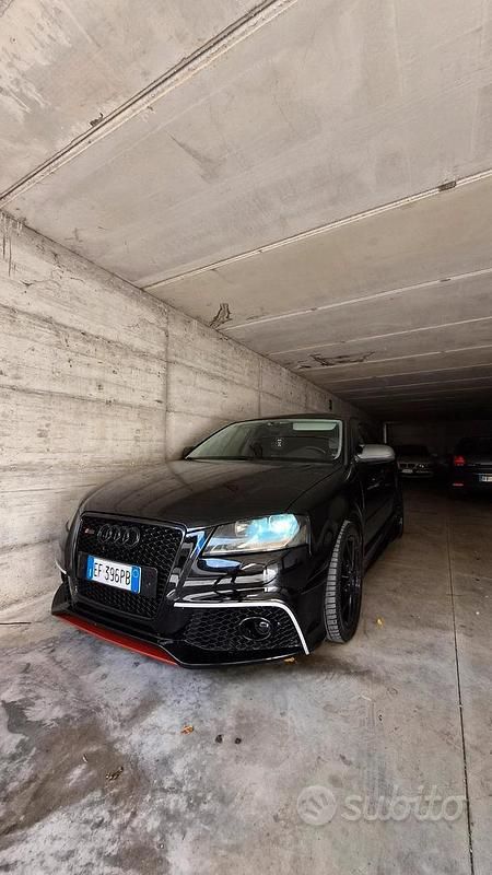 Usata Audi A3 Sportback 130 CV (95 kW) 2010 Nero Utilitaria