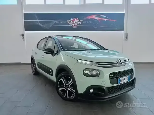Usata Citroën C3 PureTech 82 CV (60 kW) 2017 Blu/azzurro Berlina
