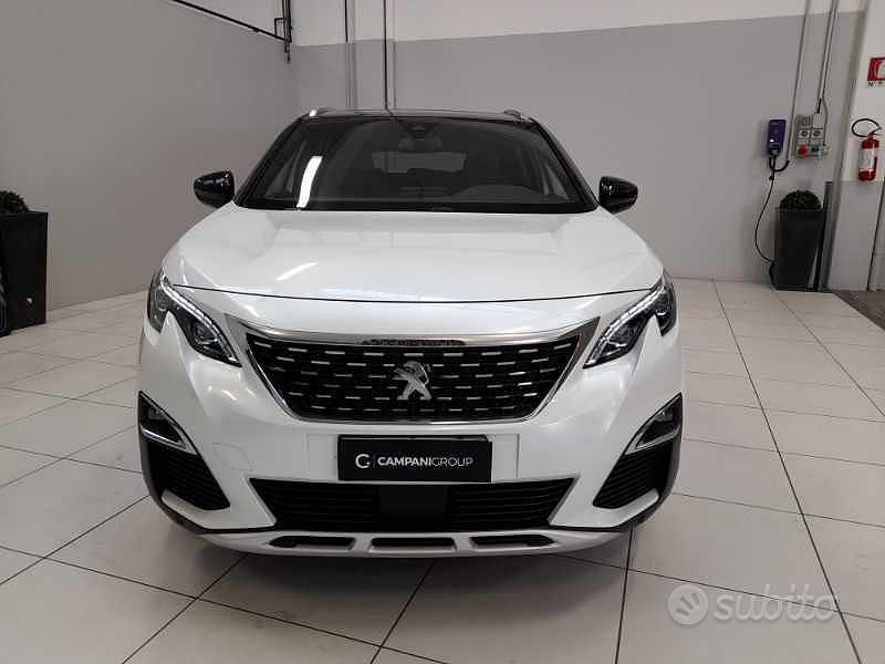 Usata Peugeot 3008 GT-line 131 CV (96 kW) 2018 Bianco SUV