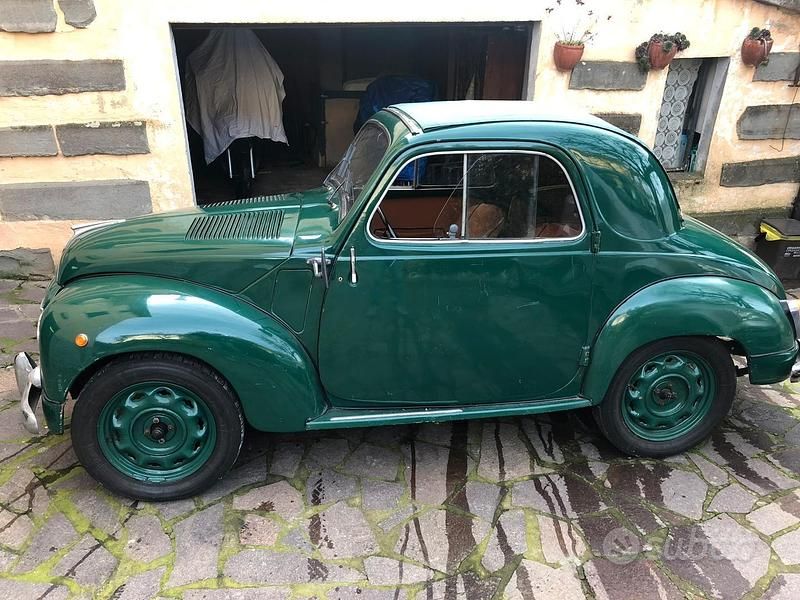 Usata Fiat 500C 1950 Verde Cabrio