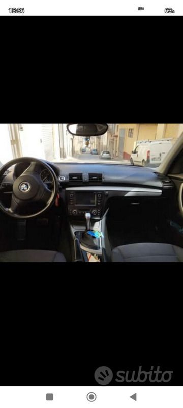 Usata BMW 118 2009 Nero Utilitaria