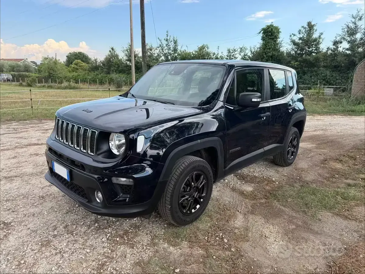 Usata Jeep Renegade Longitude 140 CV (102 kW) 2020 Blu/azzurro SUV