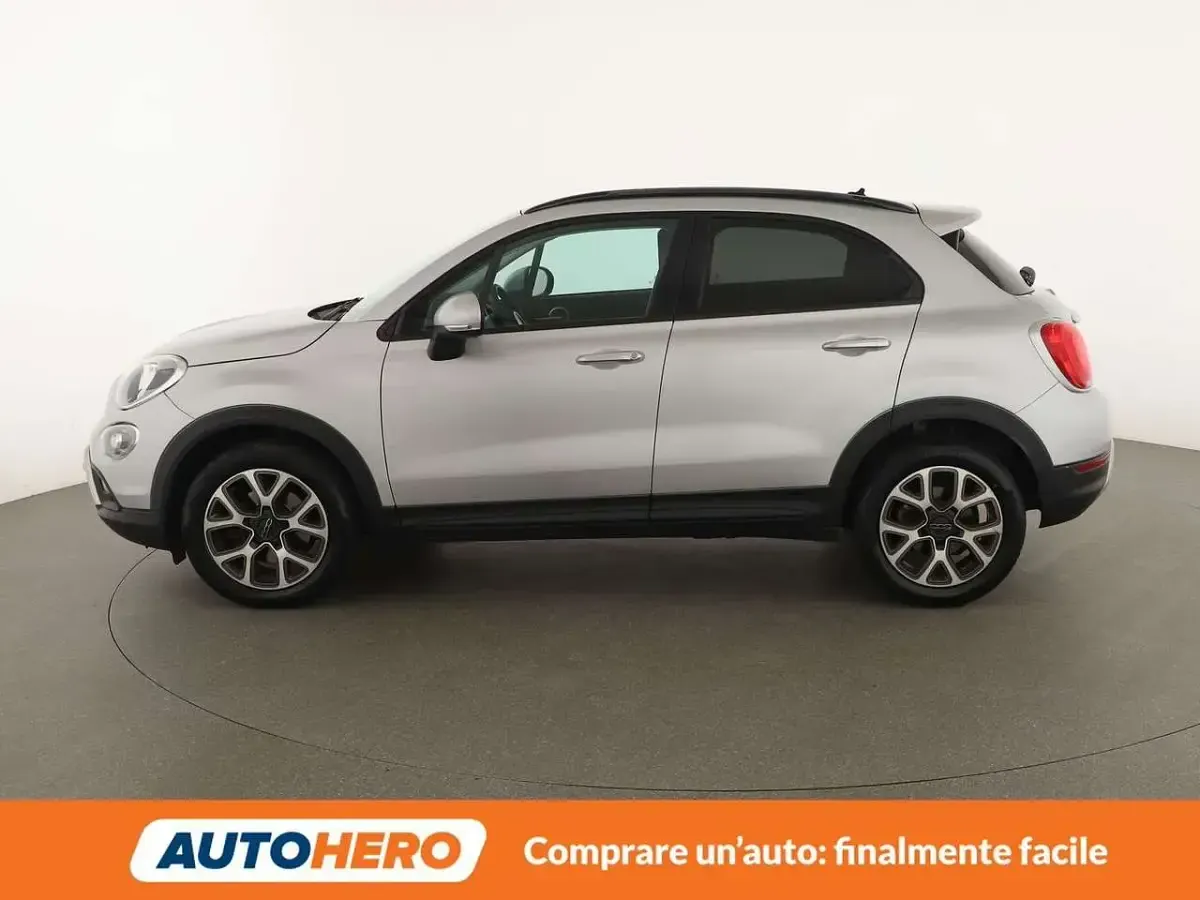 Usata Fiat 500X Cross 95 CV (69 kW) 2017 Argento SUV