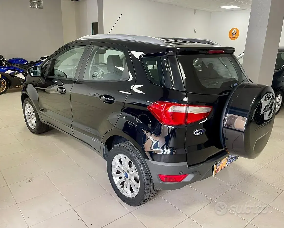 Begagnad Ford Ecosport Titanium 90 HK (66 kW) 2015 Svart SUV