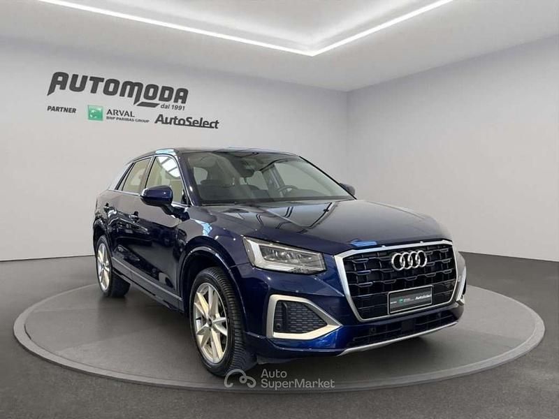 Usata Audi Q2 116 CV (85 kW) 2021 Blu SUV