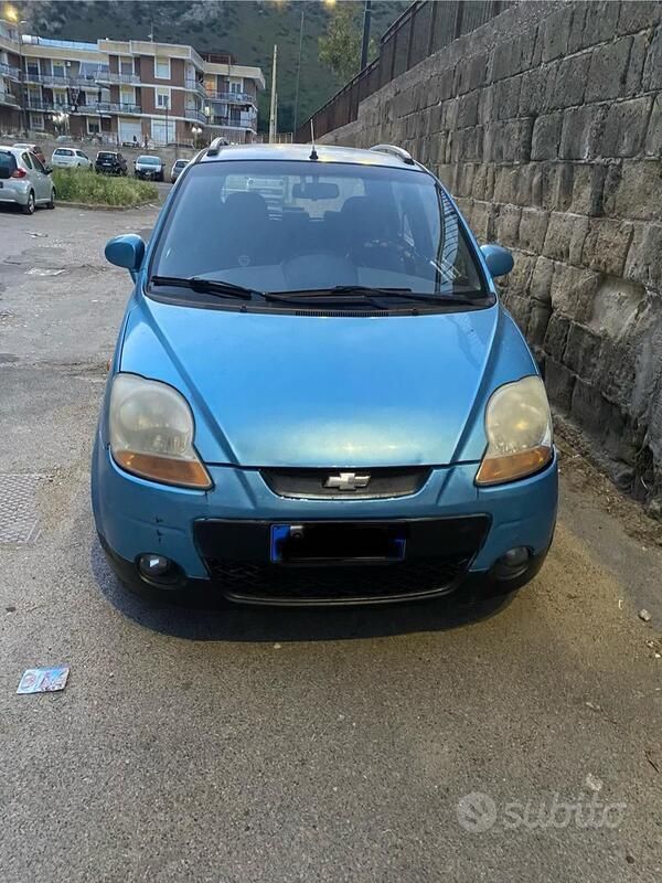 Usata Chevrolet Matiz 2007 Blu Utilitaria