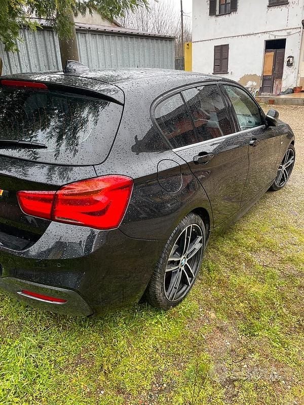 Usata BMW 116 M Sport 116 CV (85 kW) 2018 Nero Utilitaria