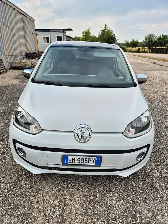 Usata VW up! 75 CV (55 kW) 2012 Bianco Utilitaria