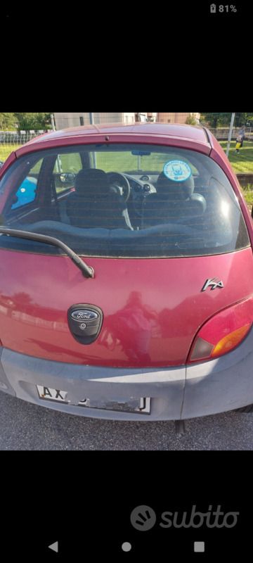 Rosso Usata 1998 Ford Ka Due volumi | 700 € (Ottimo prezzo) - Immagine 1/2