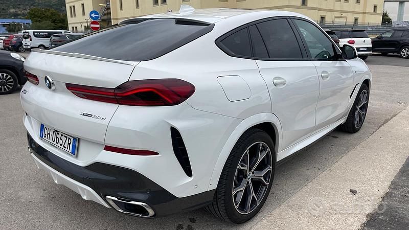 Usata BMW X6 M Sport 286 CV (210 kW) 2022 Bianco SUV