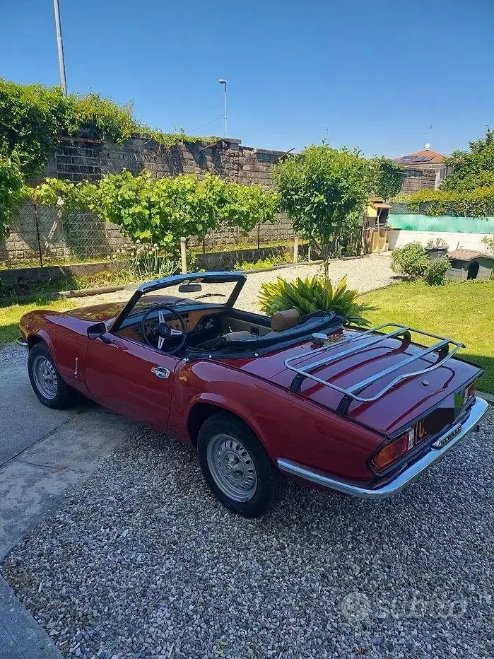 Usata Triumph Spitfire 72 CV (52 kW) 1970 Rosso Cabrio