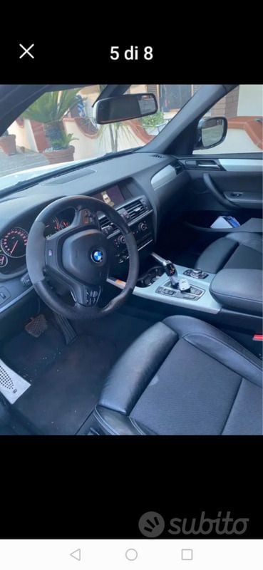 Usata BMW X3 M Sport 190 CV (139 kW) 2014 Bianco SUV